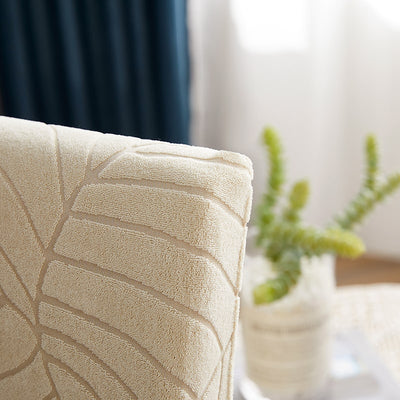 Funda Silla Impermeable Hoja Beige