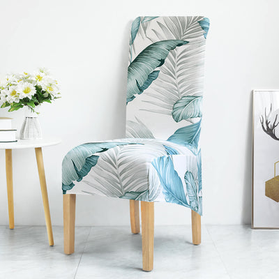 Funda Silla Turquesa Floral Xl