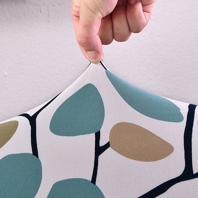 Funda Para Silla Floral (Azul)