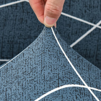 Funda Silla Oficina Azul Petróleo