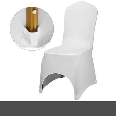 Funda Para Silla De Boda De Lycra Blanca