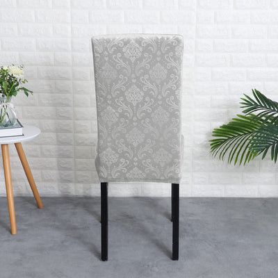 Funda Para Silla De Terciopelo Gris Lirio