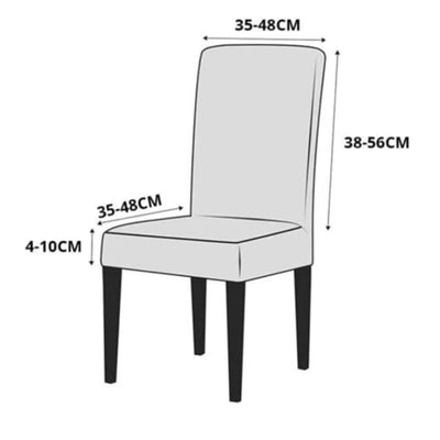 Funda Para Silla De Piel Sintética Burdeos