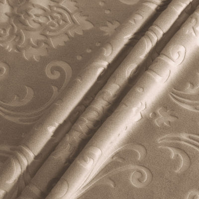 Funda Para Silla De Terciopelo Marrón Lily