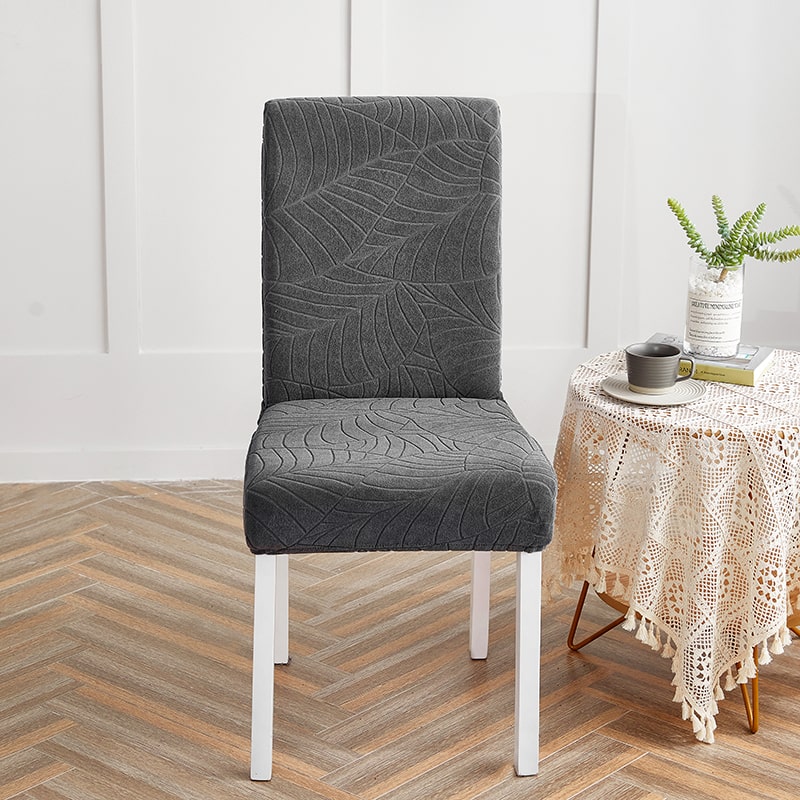 Funda Impermeable Para Silla De Hoja Gris Carbón