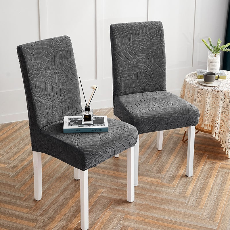 Funda Impermeable Para Silla De Hoja Gris Carbón