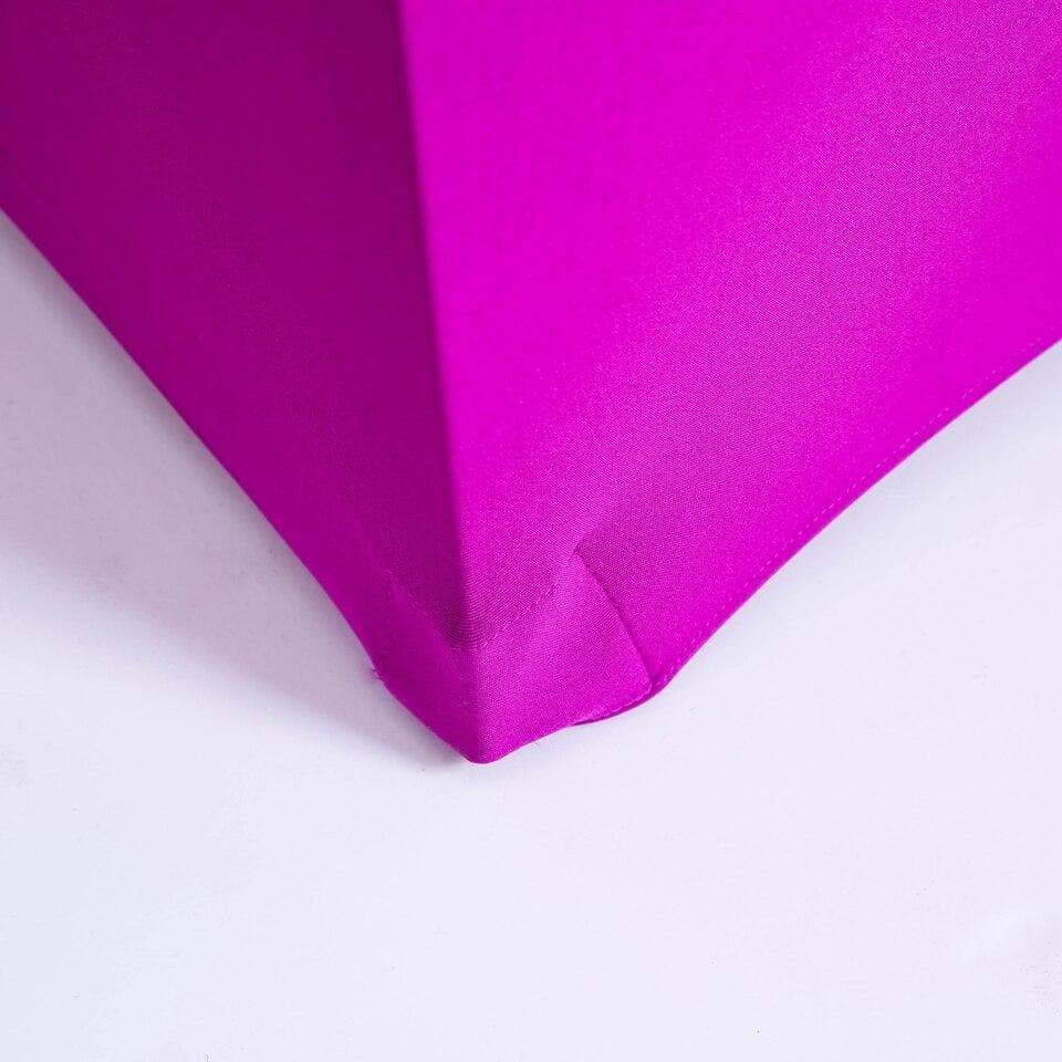 Funda Para Silla De Boda Con Flores Magenta