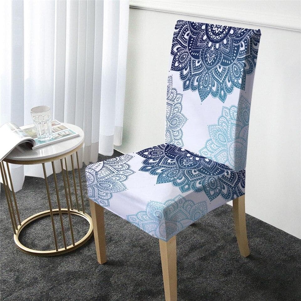 Funda Silla Bohemia Azul