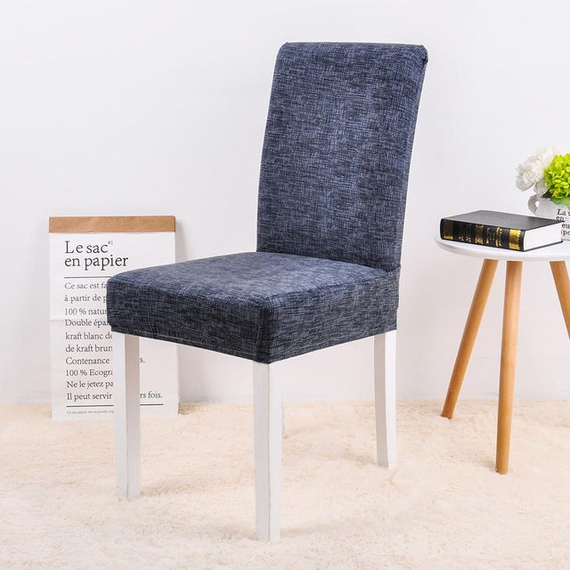 Funda Silla Azul Gris