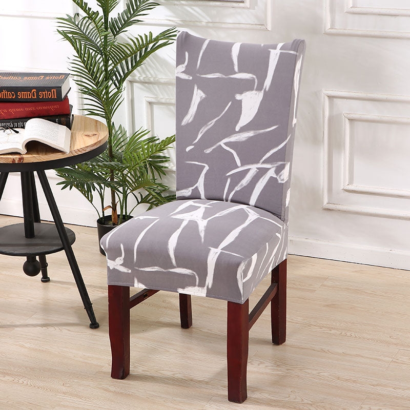 Funda Para Silla Estampada (Gris)
