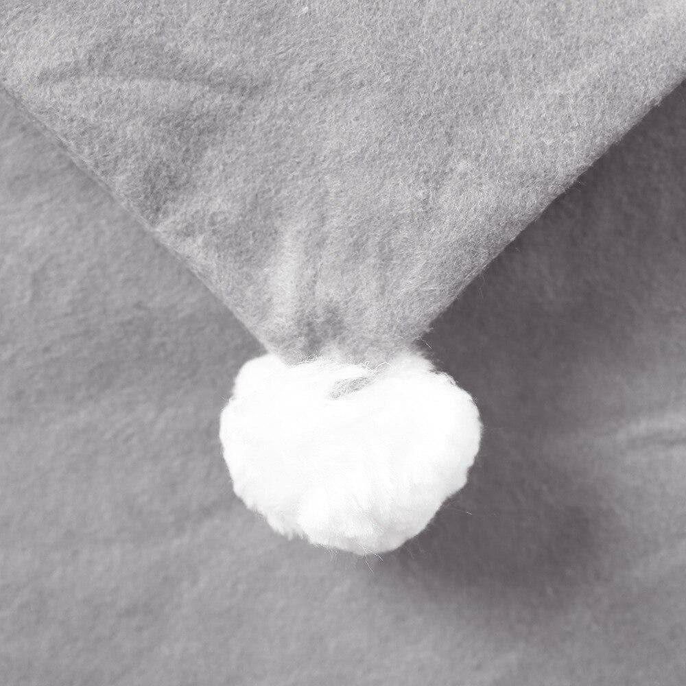 Funda Silla Navidad Gorro Gris