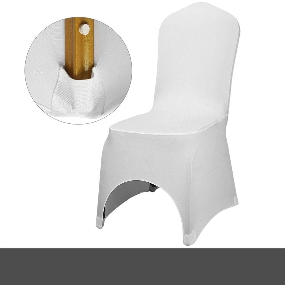 Funda Para Silla De Boda De Lycra Blanca