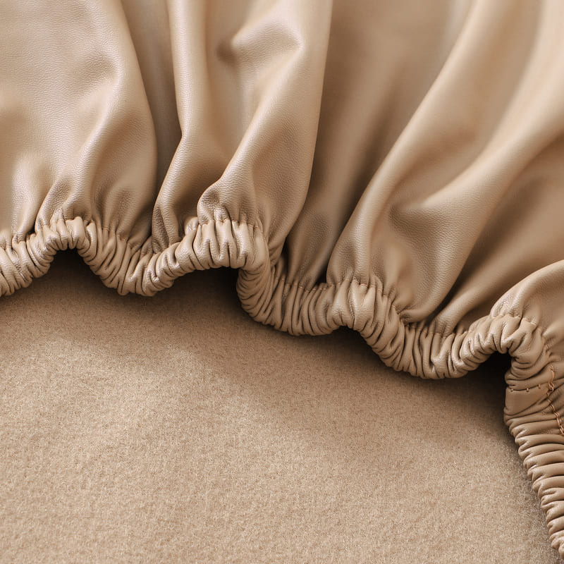 Funda Para Silla De Oficina De Cuero Camel