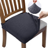 Funda Asiento Silla Jacquard Gris Antracita