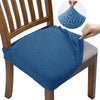 Funda Asiento Silla Jacquard Azul