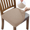 Funda Asiento Silla Jacquard Beige Oscuro