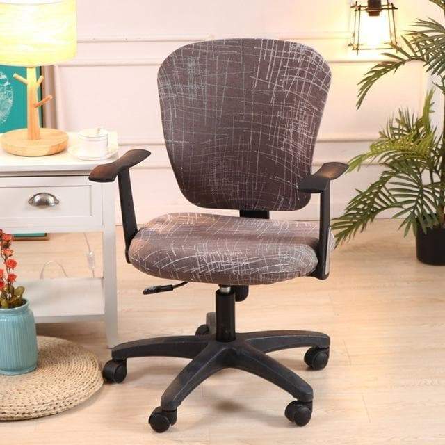 Funda Para Silla De Oficina Vintage Marrón