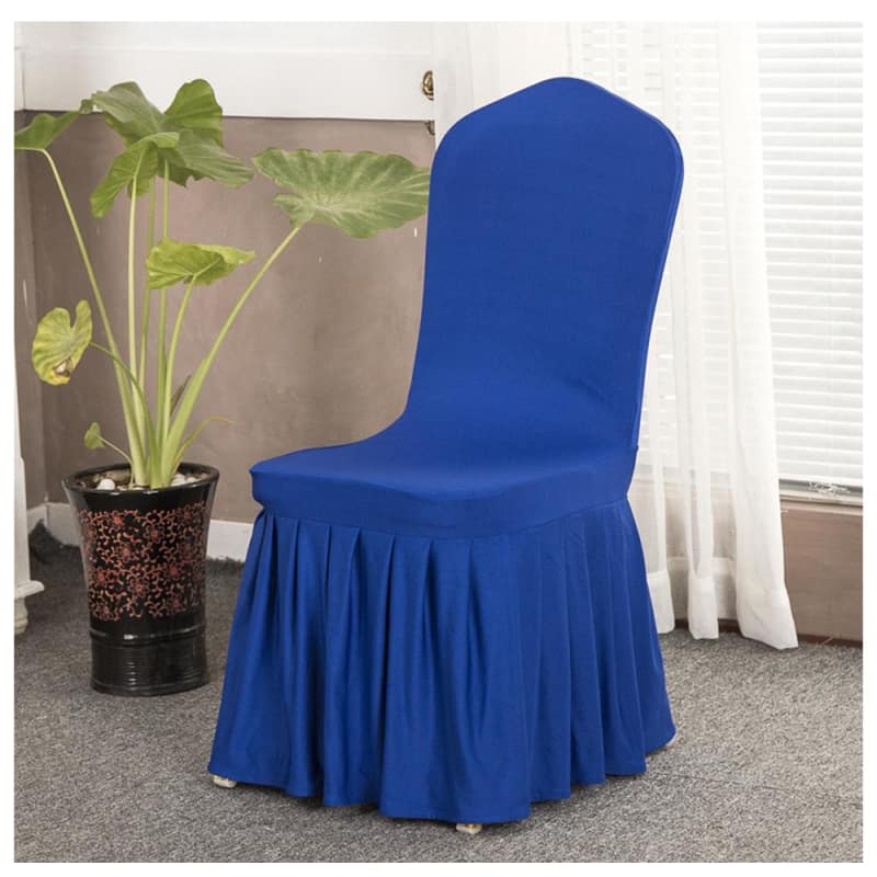 Funda Para Silla De Boda Azul Real