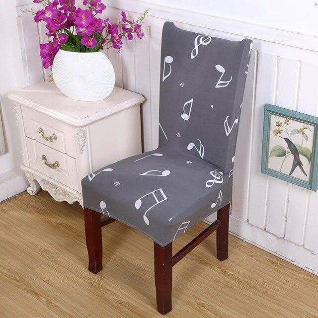 Funda Para Silla De Notas Musicales