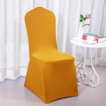 Funda Silla Boda Ocre