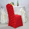 Funda Para Silla De Boda Con Flores Rojas