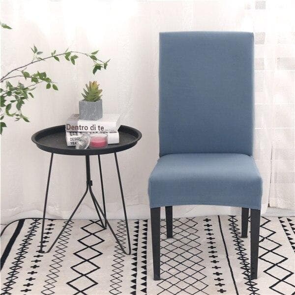 Funda Silla Azul Gris