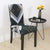 Funda Para Silla Illusion Gold Estampado Gris Oscuro