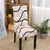 Funda Silla Beige Marrón Y Blanco
