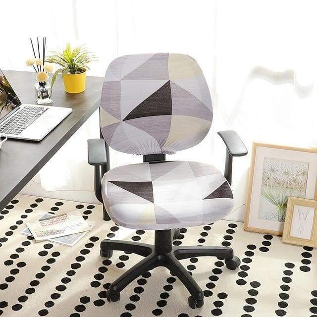 Funda Silla Oficina Alida Gris