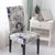 Funda Para Silla Floral Gris