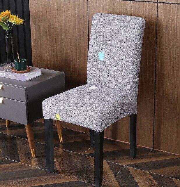 Funda Silla Moteado Gris
