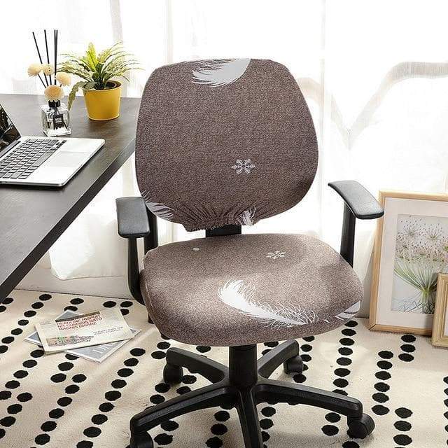 Funda Para Silla De Oficina De Plumas