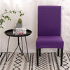 Funda Silla Liso Morado Oscuro