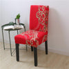 Funda De Silla Con Patrón Turco Rojo