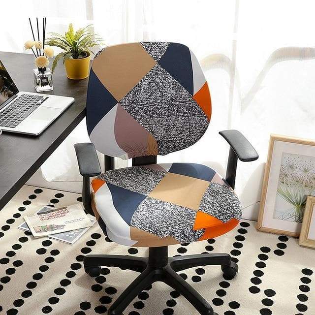 Funda Para Silla De Oficina Multicolor