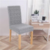 Funda Para Silla A Cuadros Gris