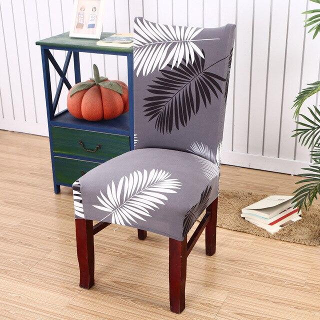 Funda Silla Hoja Gris