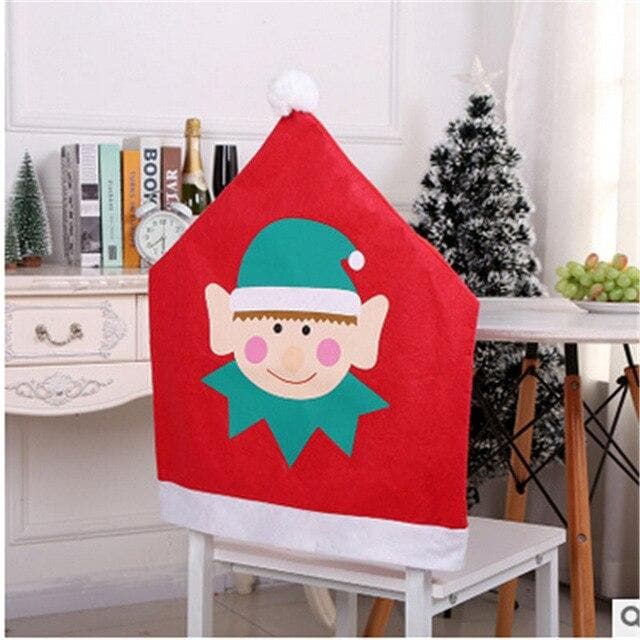 Elf Beanie Funda Para Silla De Navidad