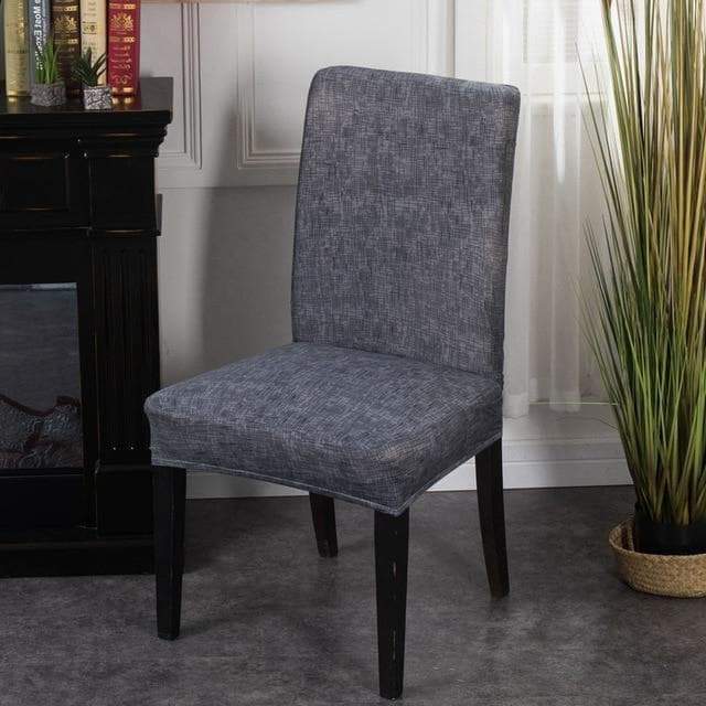 Funda Silla Gris Jaspeado