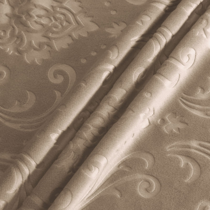 Funda Para Silla De Terciopelo Marrón Lily