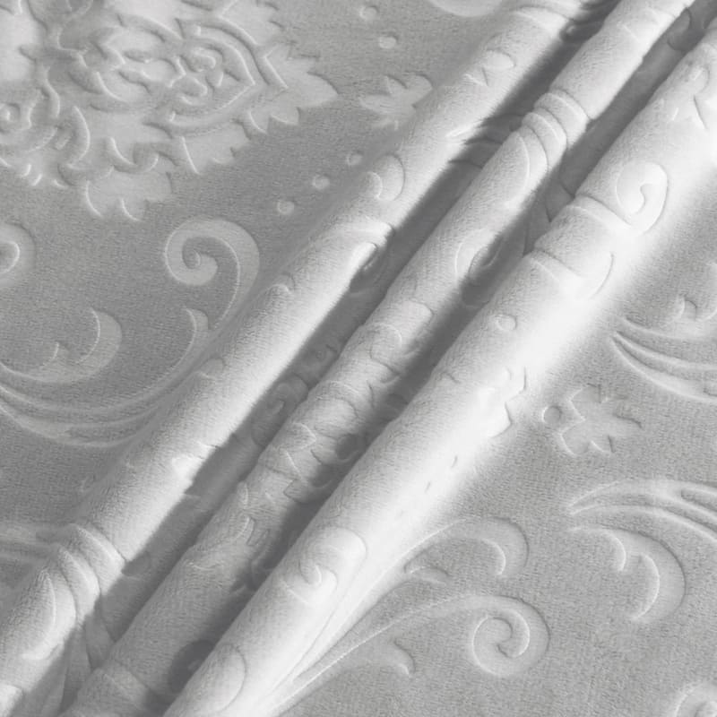 Funda Para Silla De Terciopelo Gris Lirio